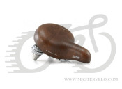 Седло Selle Royal Premium DRIFTER MEDIUM, Royalgel, обивка Kennenback, 251х221мм, 995г, хромированные рейлы и пружины, unisex, коричневое, 5167UD0A08129 5167UD0A38129