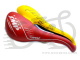 Сідло Selle SMP TRK LARGE TEST Червоний/Жовтий 80838900294