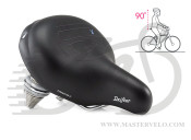 Седло Selle Royal Premium DRIFTER MEDIUM, Royalgel, обивка Strengtex, 251х221мм, 995г, хромированные рейлы и пружины, unisex, чёрное, 5167UD0A15301 5167UD0A25301