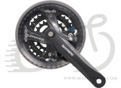 Шатуни Shimano FC-M361, 175мм, 42X32X22, захист зірок (FCM361E222CL)