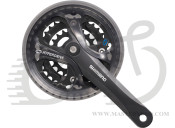 Шатуны Shimano FC-M361 Acera, 42X32X22T, 170мм., 8/7-зв, защита, черные