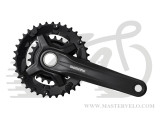 Шатуни Shimano FC-MT210-2, 175мм, 36X22, інтегрована вісь, без каретки, EFCMT210EX62L