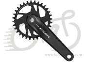 Шатуны Shimano FC-U2000-1 Essa 32T, 175мм, без защиты, черные OEM