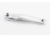 Шатун лівий "квадрат" 170мм MTB, алюмінієвий сріблястий
