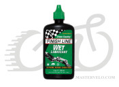 Смазка Finish Line жидкая Wet Lube (Cross Country) для влажных погодных условий, 120ml FI105, LUBR-09-02