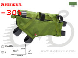 Сумка на раму Acepac ROLL FRAME BAG M зеленый, BIB-82-15