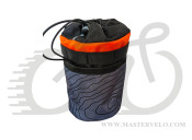 Велосумка на руль "Feeder" Lesenok grey relief+orange L-GRO347