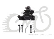 Тормоз диск. Shimano (калипер) BR-RS305-R с регулятором и адаптером R160/140, без ротора, черн. OEM