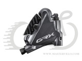 Каліпер гідравл. диск гальм Shimano BR-RX810, GRX, задній FLAT MOUNT, болт 25MM, без адаптера, колодка L03A RESIN (IBRRX810RDRF)