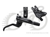 Тормоз гидравлический дисковый SHIMANO M6100 DEORE задний (правая ручка, калипер, J-kit гидролиния 1700мм) OEM AM61001JRRXRX170