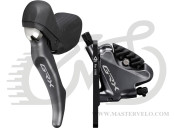 Гальмо гідравл диск Shimano RX810 GRX, переднє (ліва гальм.ручка BL-RX810, каліпер, гідроліния 1000мм) (IRX8104DLF6SC100)