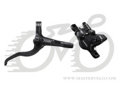 Тормоз гідравлічний дисковий SHIMANO MT410-2 задній (права ручка BL-MT401, каліпер BR-MT410, J-kit гідролінія 1700мм) (MT4102JGRXRA170 )