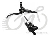 Тормоз гидравлический дисковый Shimano MT355, передний (левая ручка, калипер, гидролиния 800 мм) OEM AM355LFPRX080