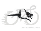 Гальмо гідравлічне дискове Shimano MT200 переднє (ліва ручка, каліпер, гідроліния 900мм) (MT200KLFPRA90)
