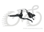 Гальмо гідравлічне дискове Shimano MT200 переднє (ліва ручка, каліпер, гідроліния 1000мм) (EMT200KLFPRA100)