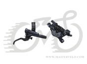 Тормоз гидравлический дисковый Shimano M7120 SLX задний (правая ручка, 4-поршн калипер, J-kit гидролиния 1700мм) (IM7120JRRXSA170)