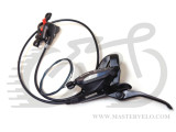 Тормоз гидравлический дисковый Shimano MT200 + моноблок ST-EF505 передний, 3ск., гидролиния 800мм