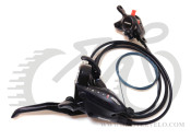 Тормоз гидравлический дисковый Shimano MT200 + моноблок ST-EF505 задний, 9ск., гидролиния 1500мм