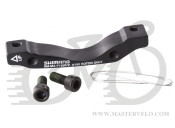 Адаптер для дисковых тормозов - Shimano - SM-MA-F160P/Z для Disk, с болтами крепежн., черн.
