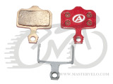 Тормозные дисковые колодки Author ABS-65S Avid Elixir, металл, красные, 24504260