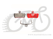 Колодки гальмівні Author ABS-67 Avid Guide  (red) 24504218