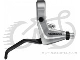 Тормозная ручка Shimano BL-T4010 для V-brake правая, серебристая BLT4000RS