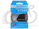 Тросик переключения Shimano XTR/DURA-ACE 2100Х1.2мм, нерж. с полимерн покрытием, концевики в комплекте, (1шт. инд.упаковка) Y63Z98950