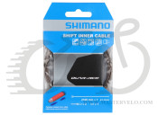 Тросик переключения Shimano XTR/DURA-ACE 2100Х1.2мм, нерж. с полимерн покрытием, концевики в комплекте, (1шт. инд.упаковка) Y63Z98950