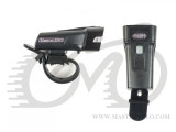 Фонарь передний Author A-Vision 300 lm USB, black