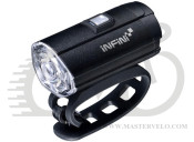 Світло переднє INFINI TRON 300 6 ф-цій, ALU USB  I-281P-BK