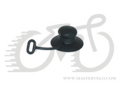 Крышка для фляги Zefal (101001) резиновая, черная