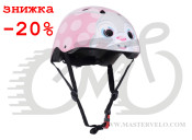 Шлем детский Kiddimoto Bunny, размер M 53-58cm