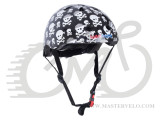 Шлем детский Kiddimoto Skullz, размер M 53-58см