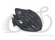 Шолом Author Aero X8, розмір 52-58 см, колір: темно сірий/неоново жовтий 9001400