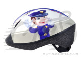 Шлем детский Longus FUNN 2.0 Police Man, размер 48-54см 201