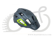 Шолом Trail Inmold X9, розмір 59-63 см, колір: сірий / неоново жовтий 9001691