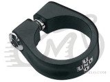 Хомут Kalloy SC-203 черный, диаметр - 34,9мм, алюминевый