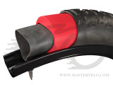 Антипрокольная вставка Tannus (519121) для покрышки 26"х1,95-2,5 под камеру 44/50х559мм, красная (193751005346)