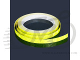Наклейка светоотражающая неоново-желтая, 8метров*1см